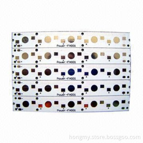 Aluminum Base LED PCB with 1.2mm Finish Board and 2oz Copper Thickness